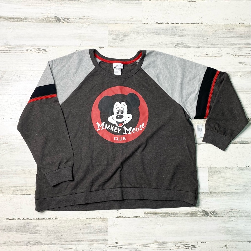 Official Disney Parks Mickey Mouse Club Sweatshirt